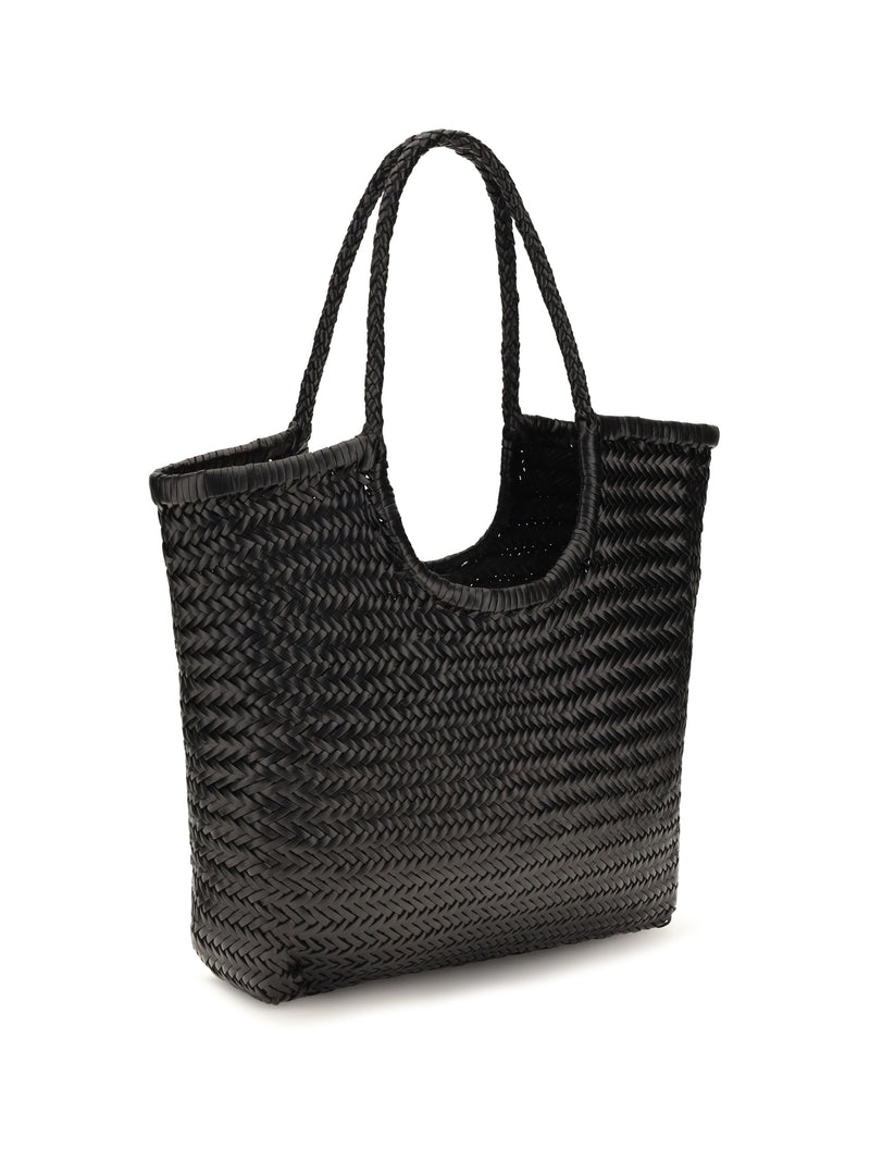 Dragon Diffusion Tote Bag — Black Calf Leather Bos Taurus