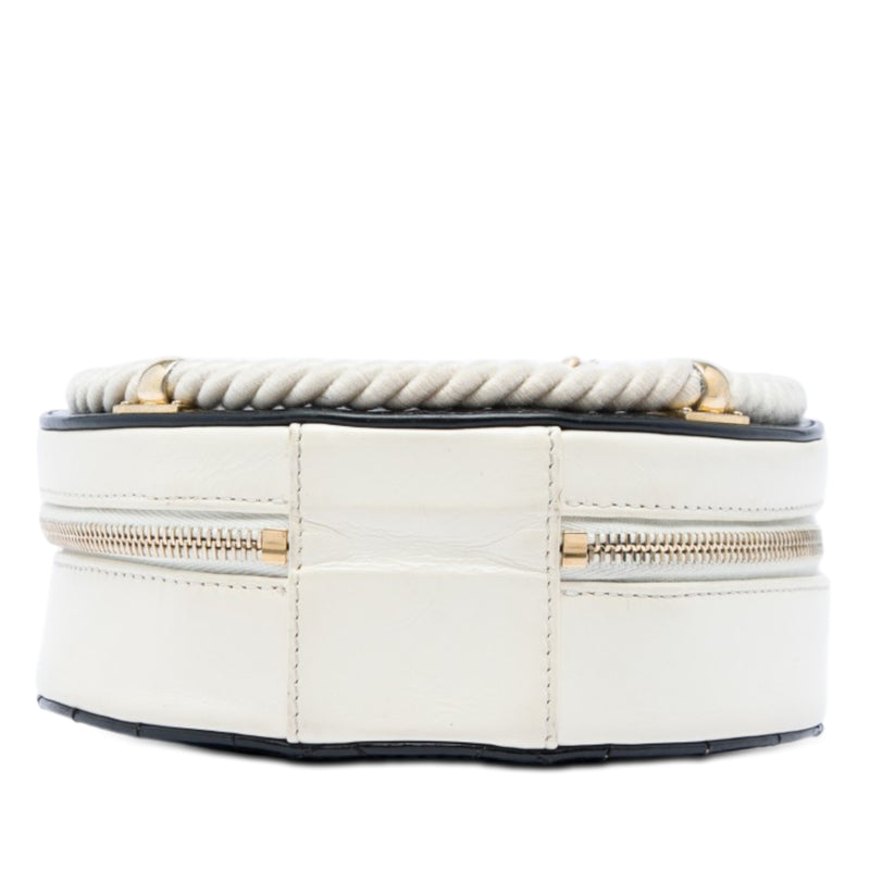 Crumpled Calfskin En Vogue Round Bag - Image 3
