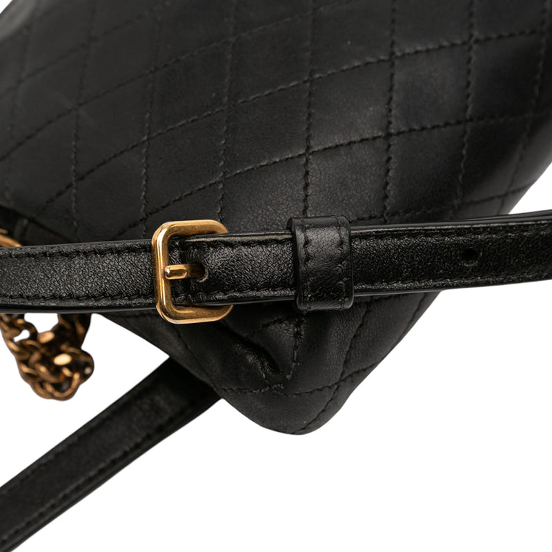 Mini Quilted Lambskin Gaby Zippered Pouch - Image 10
