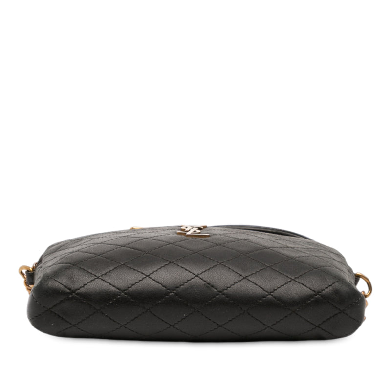 Mini Quilted Lambskin Gaby Zippered Pouch - Image 3
