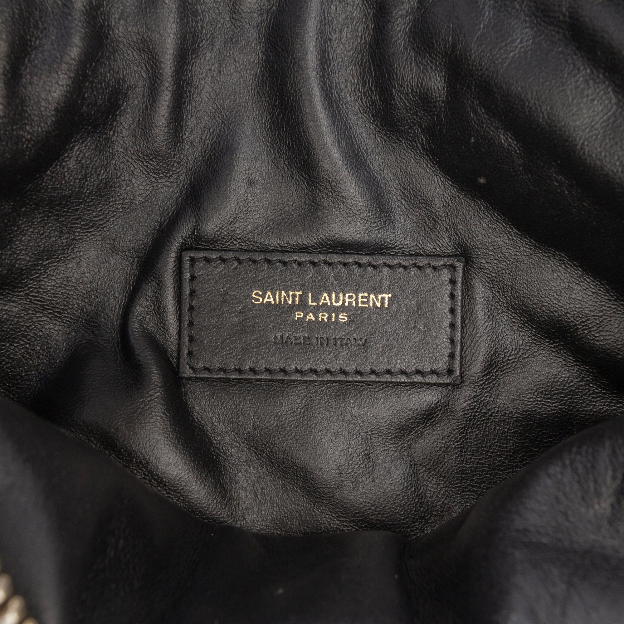 Mini Quilted Lambskin Gaby Zippered Pouch - Image 5