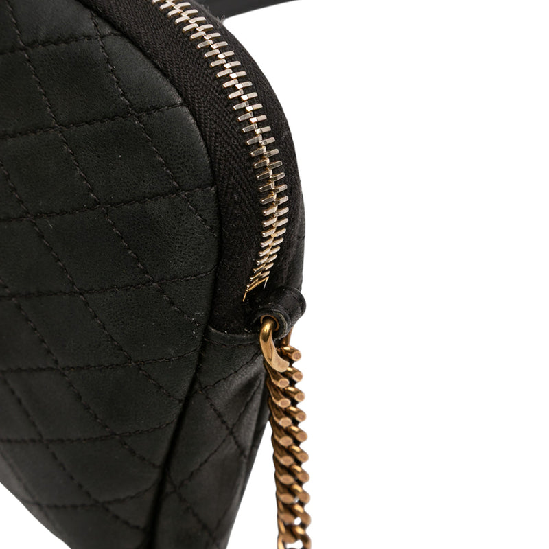 Mini Quilted Lambskin Gaby Zippered Pouch - Image 9