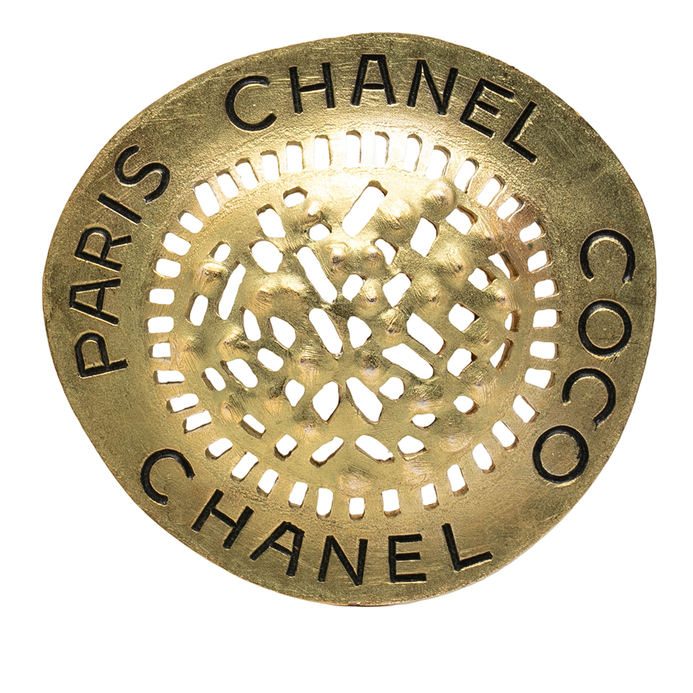 Gold Plated Hat Pin Brooch - Image 1