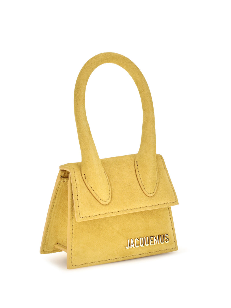 Jacquemus Top Handle Bag — Yellow Leather