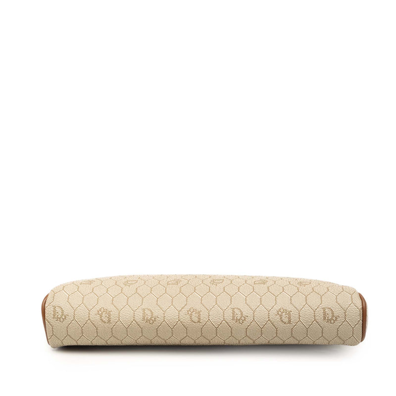 Honeycomb Coated Canvas Clutch - Image 3