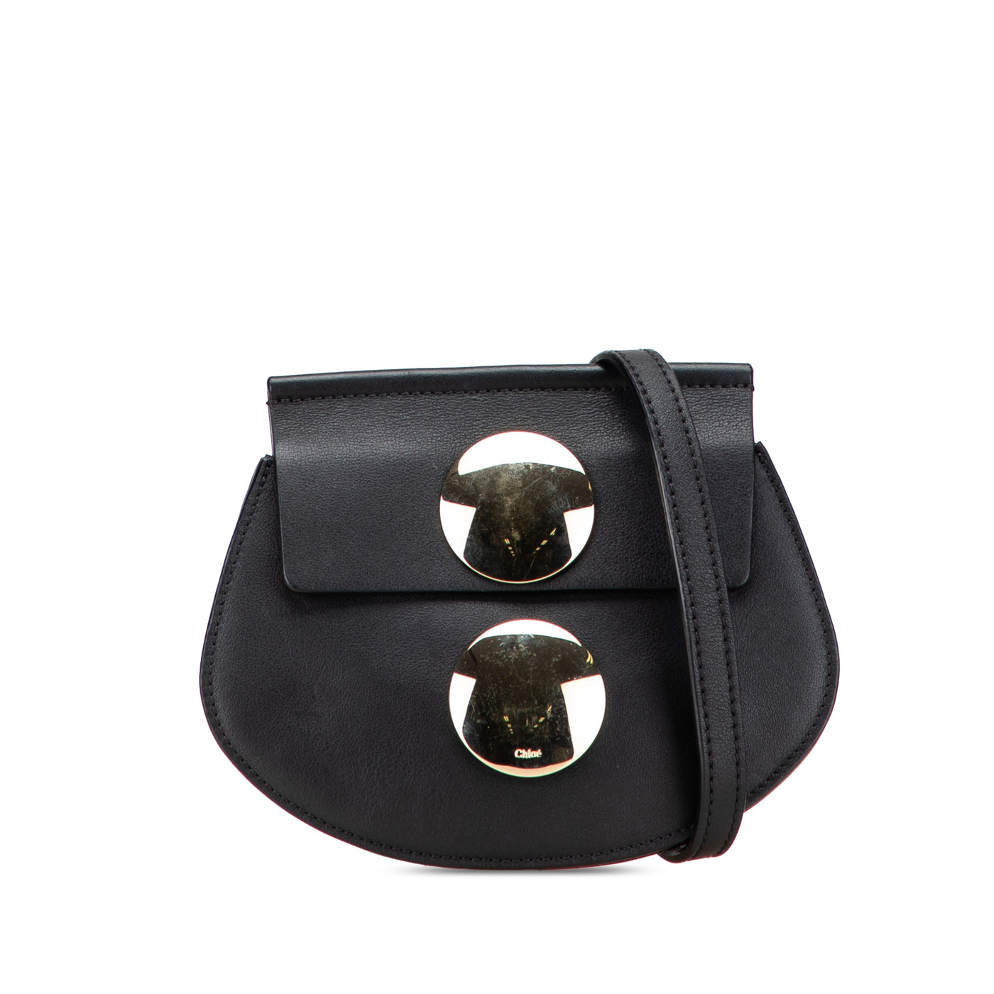 Mini Leather Faye Crossbody - Image 1