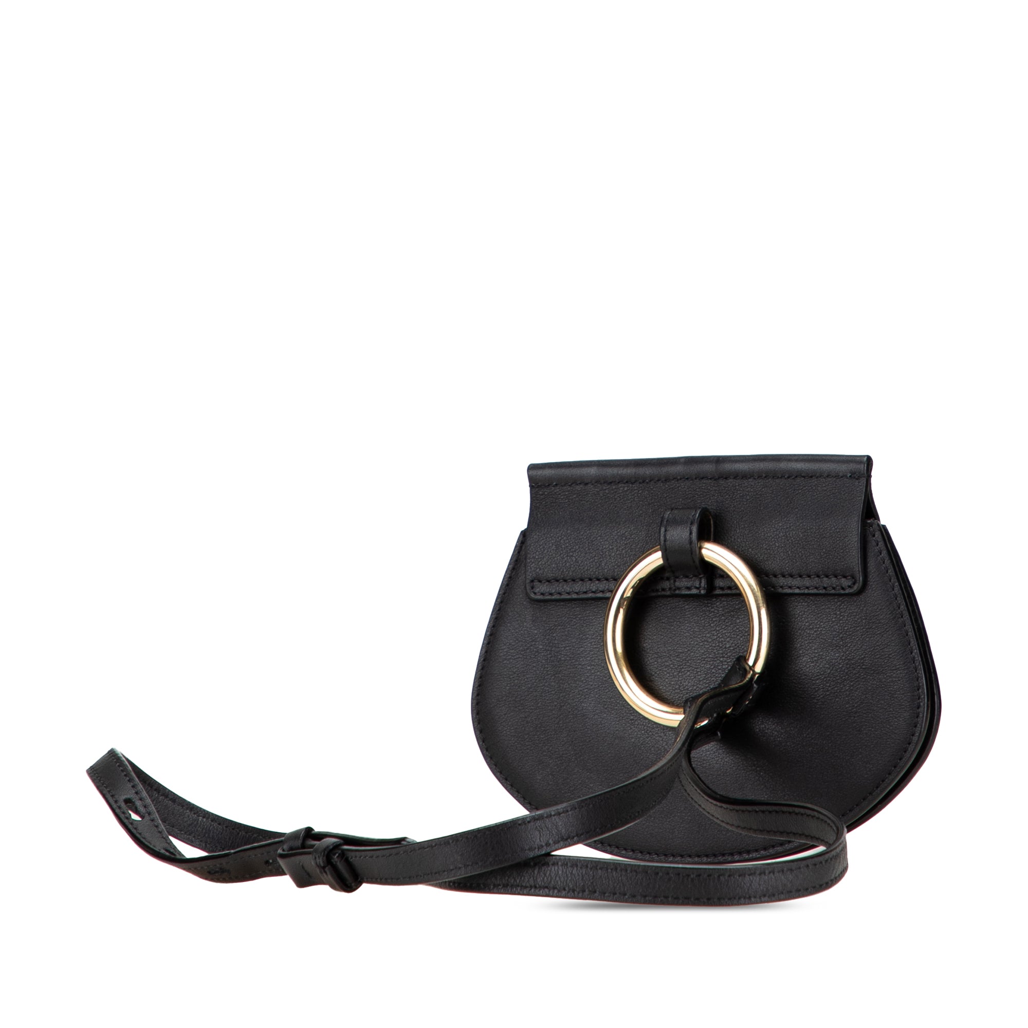 Mini Leather Faye Crossbody - Image 2