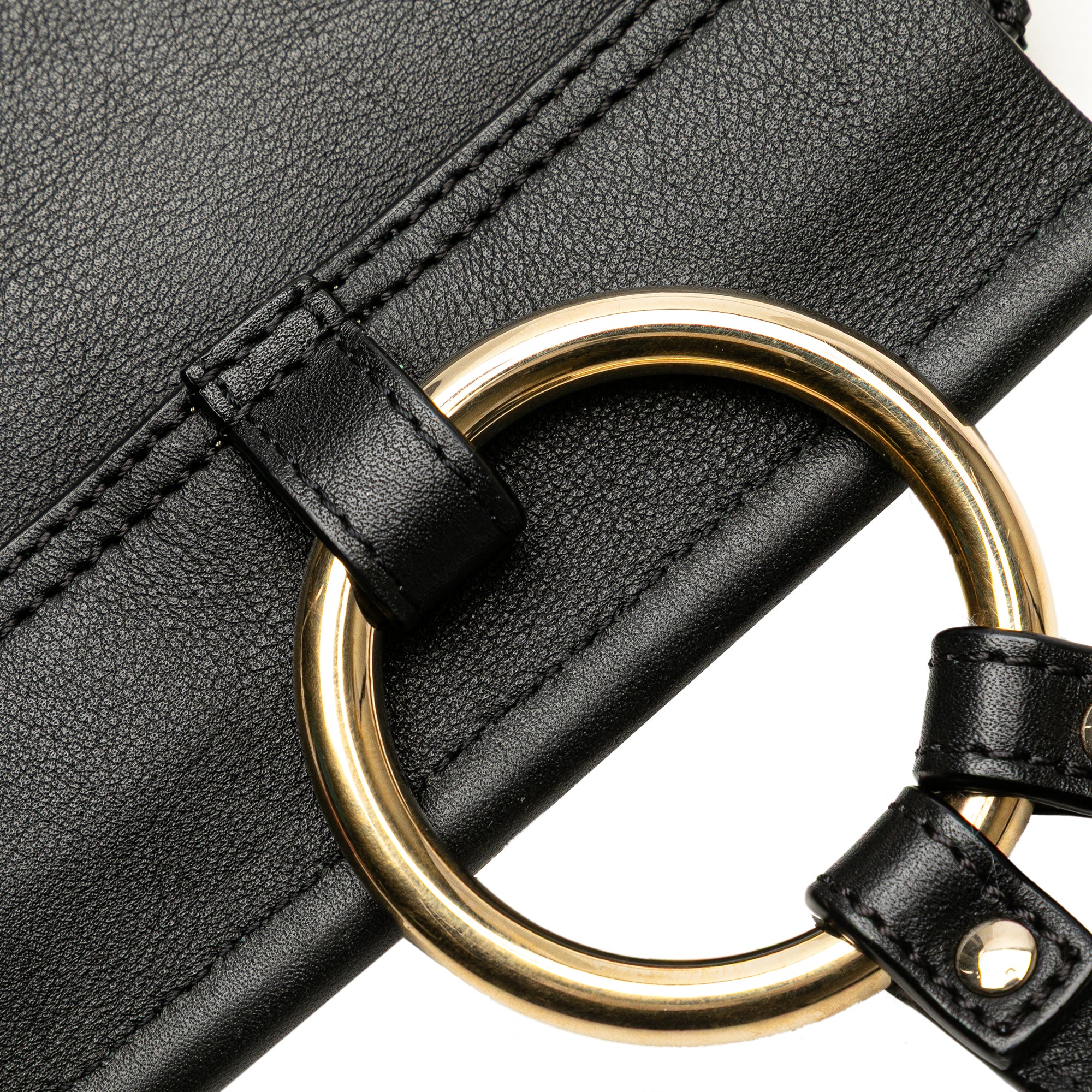 Mini Leather Faye Crossbody - Image 8
