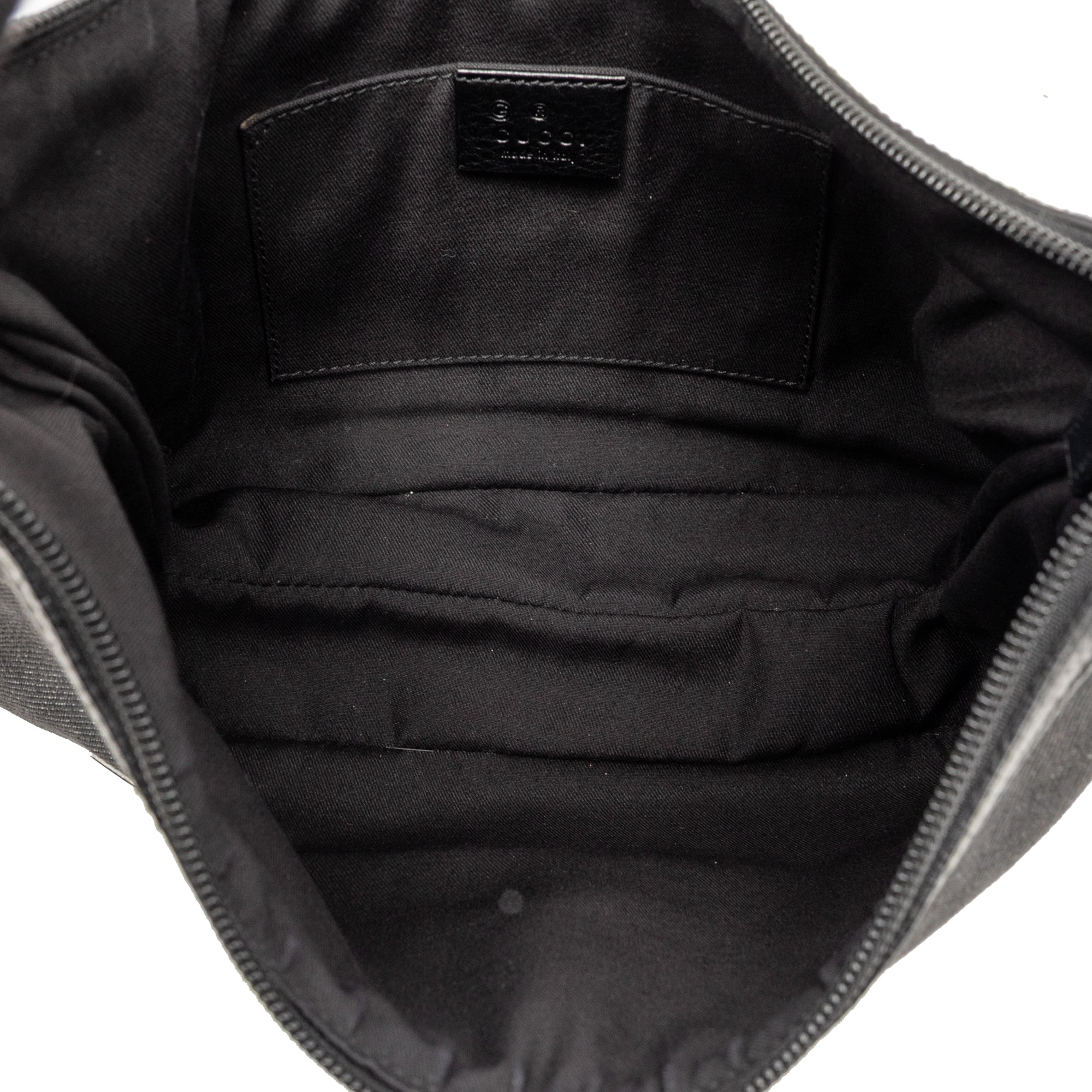 Denim Web Shoulder Bag - Image 4
