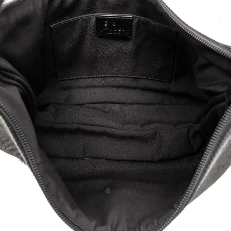 Denim Web Shoulder Bag - Image 4