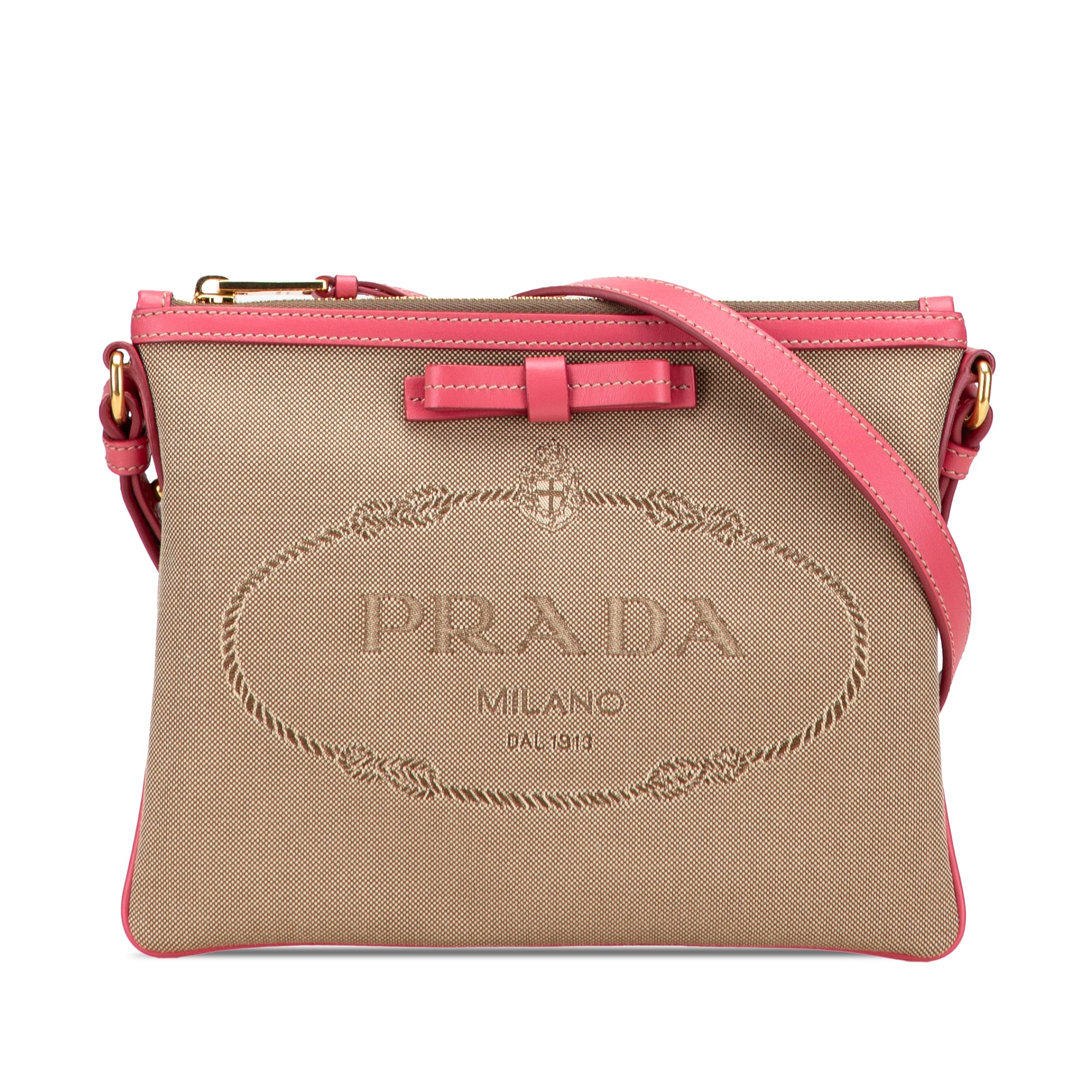 Canvas Canapa Logo Bow Crossbody - Image 1