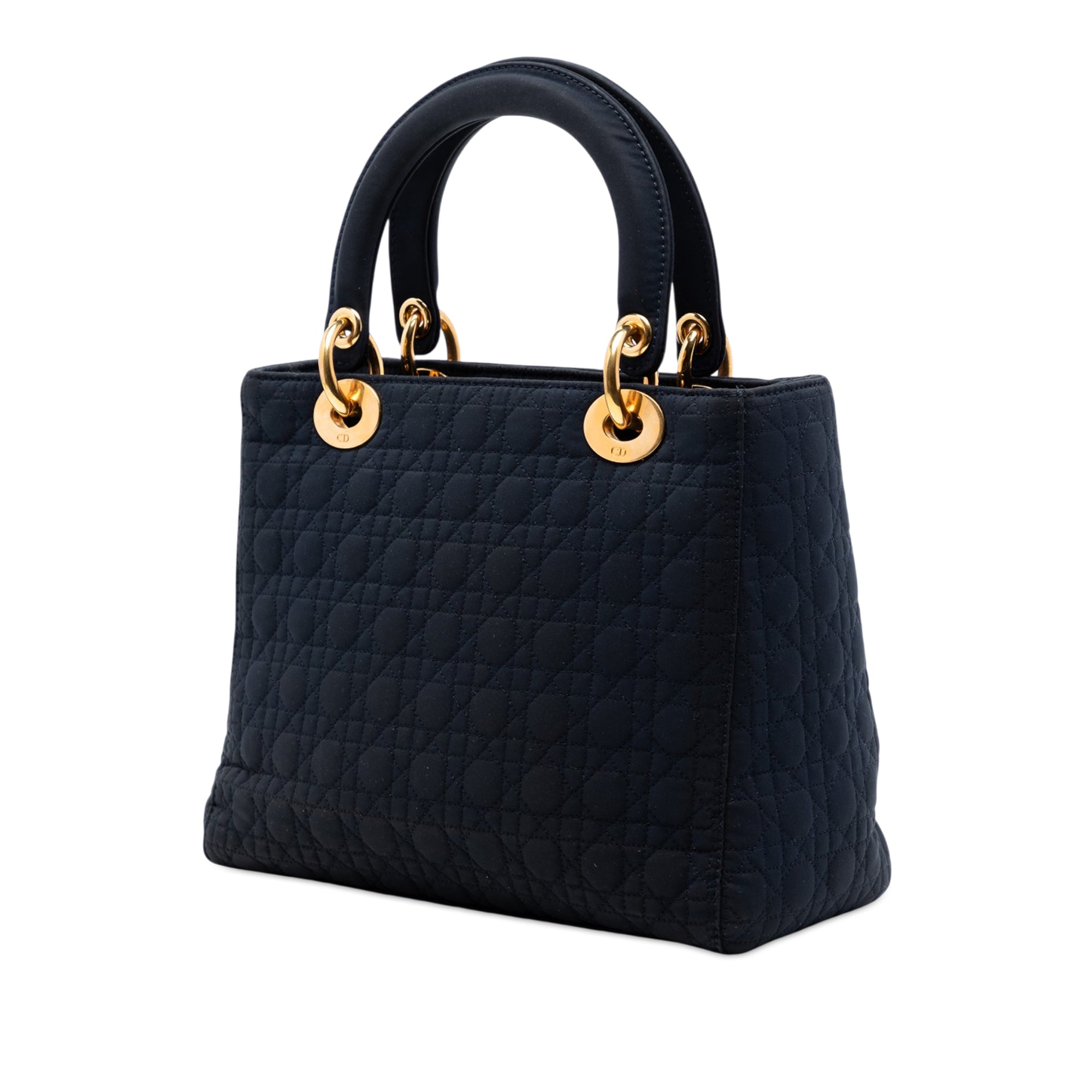 Medium Nylon Microcannage Lady Dior - Image 2