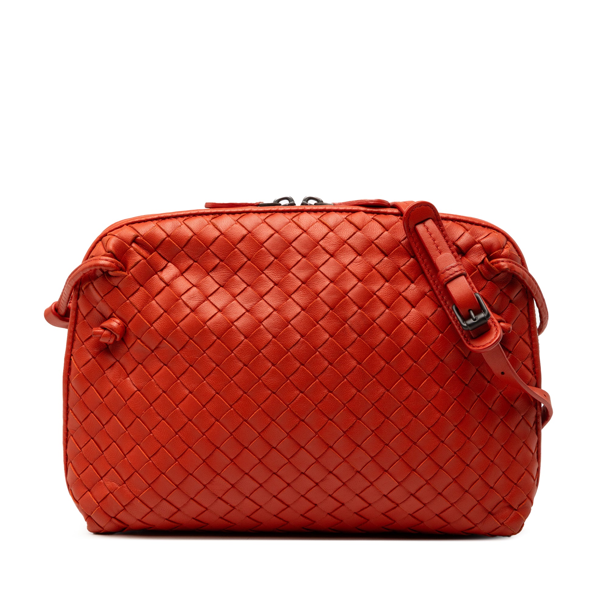 Nappa Intrecciato Nodini Crossbody - Image 1