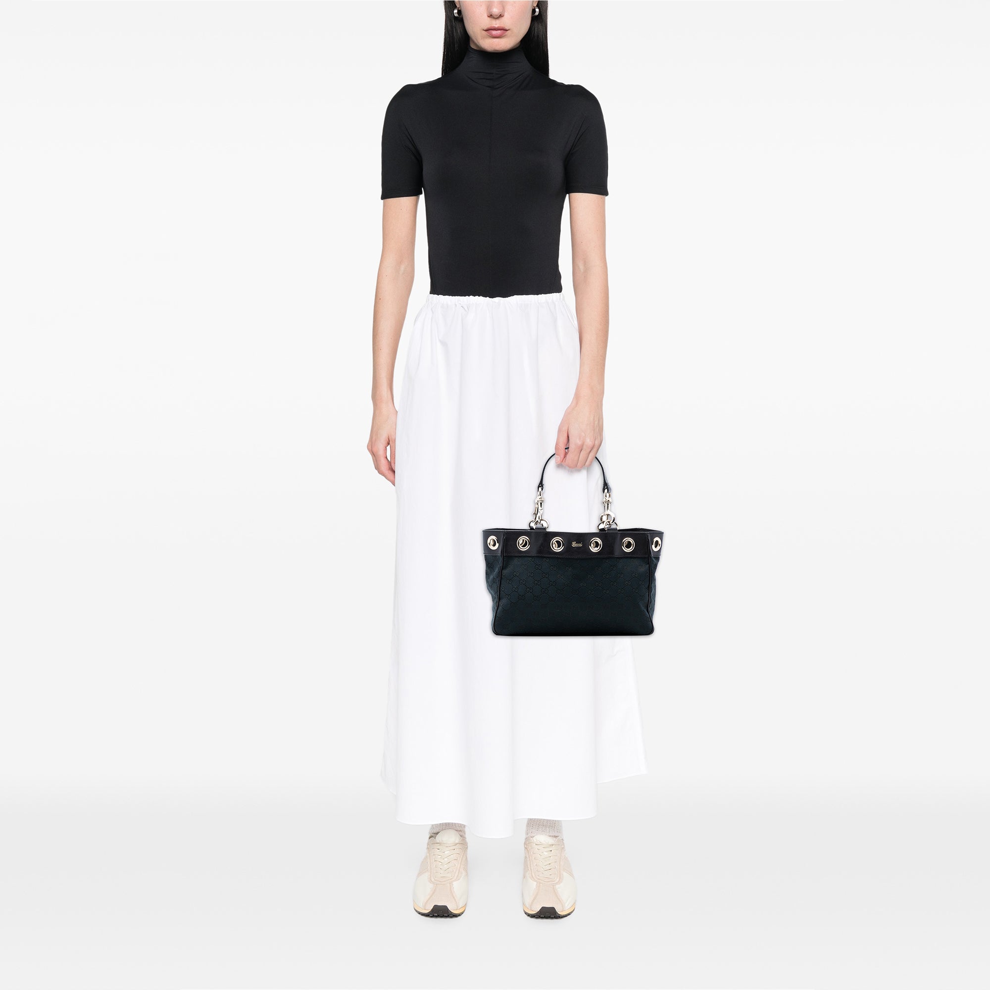 Medium GG Canvas Positano Tote - Image 7