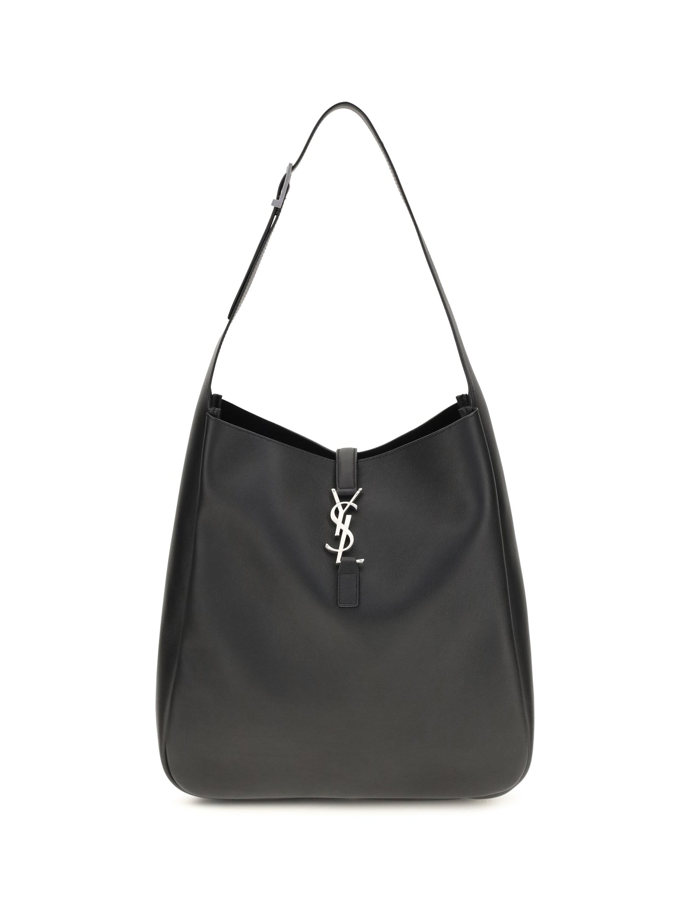Saint Laurent Le Shoulder Bag — Black Calf Leather Bos Taurus
