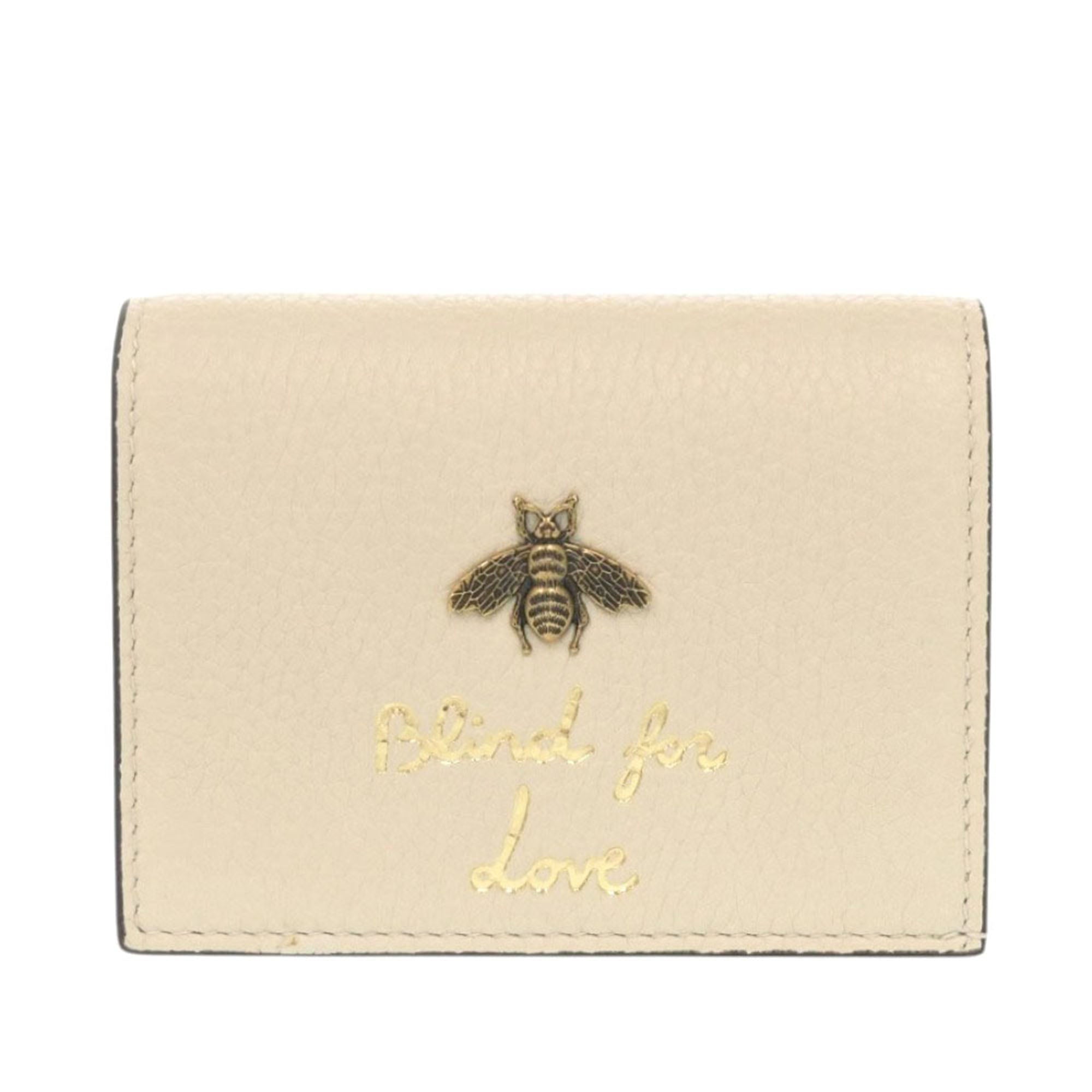 Calfskin Blind for Love Compact Wallet - Image 1