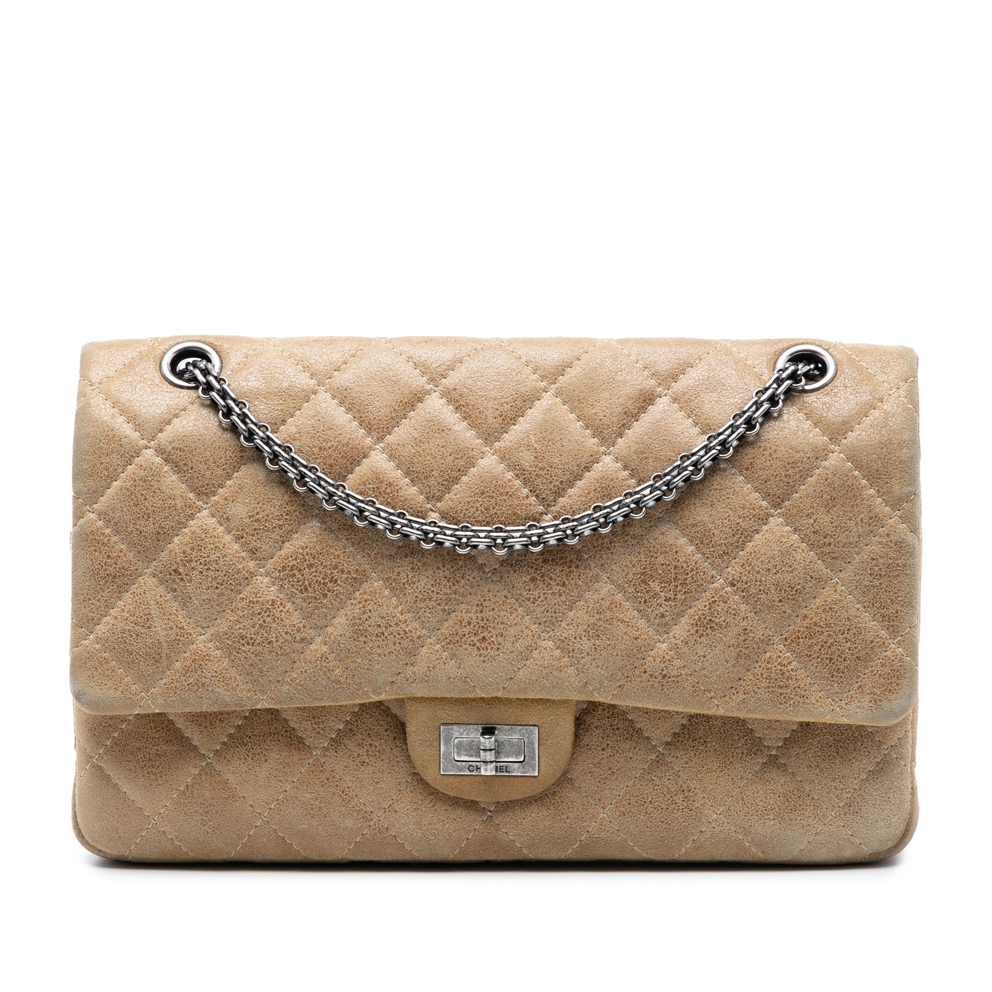 Reissue 2.55 Aged Metallic Calfskin Double Flap 227 - Image 1