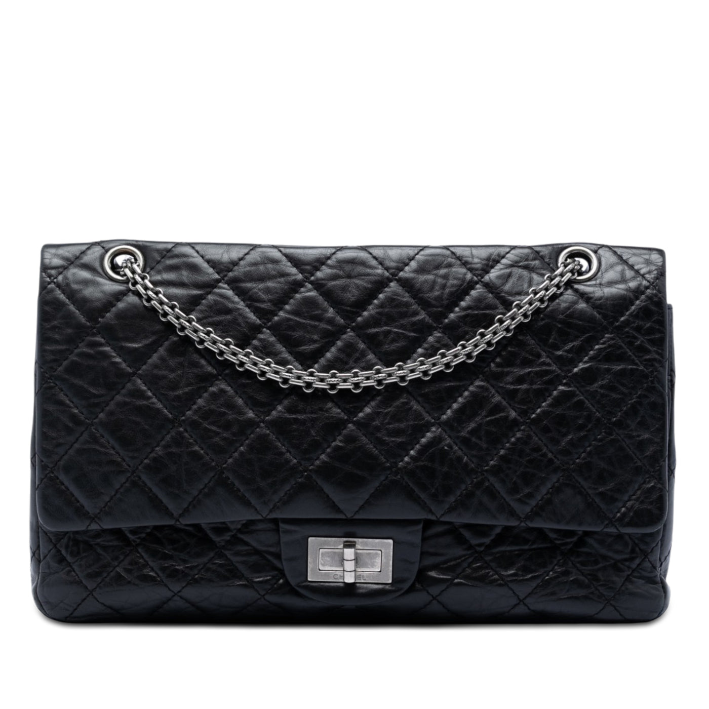 Quilted Aged Calfskin Reissue 2.55 Double Flap 227 - Image 1