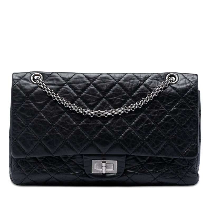 Quilted Aged Calfskin Reissue 2.55 Double Flap 227