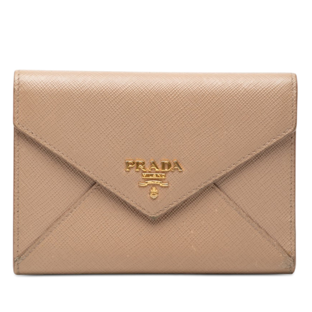 Saffiano Trifold Envelope Wallet · HEWI
