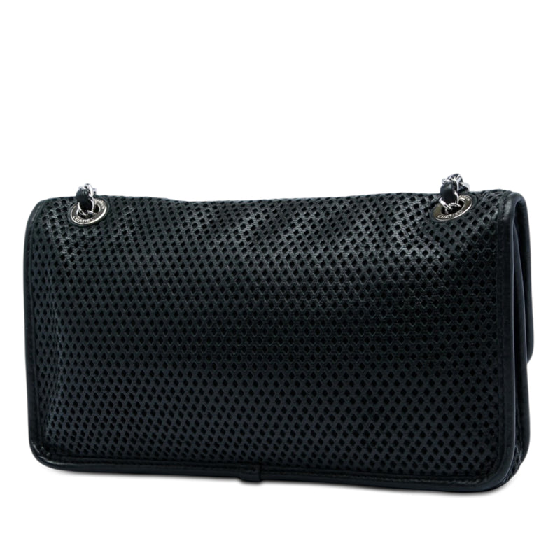 Medium Perforated Calfskin Up In The Air Flap - Image 2