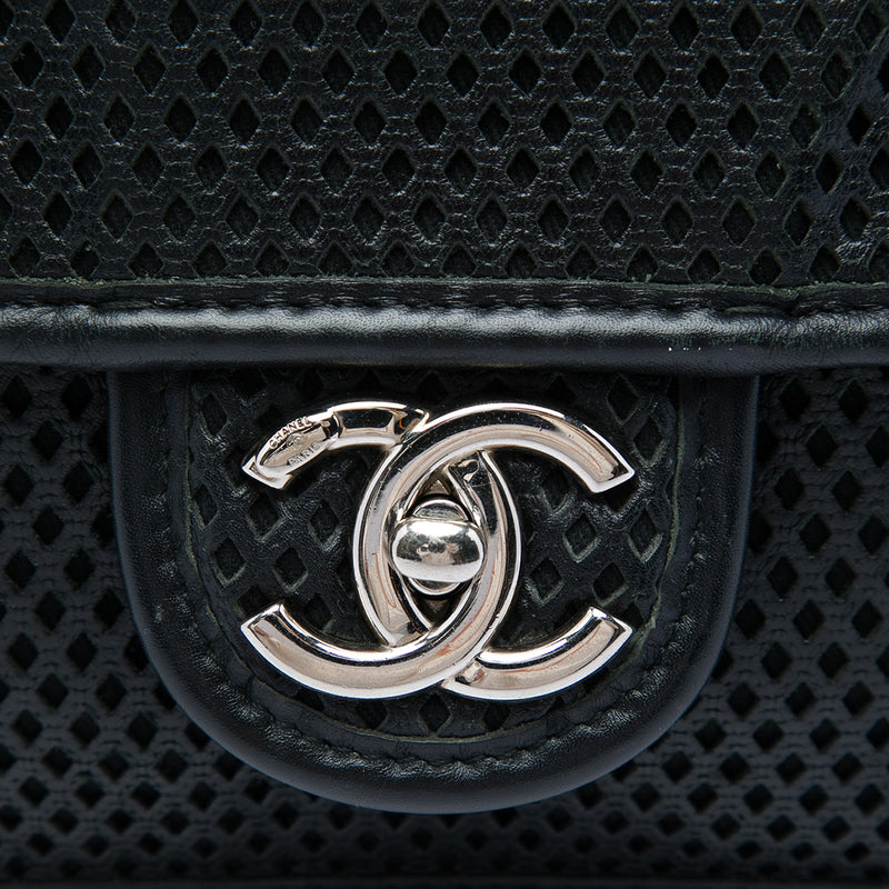 Medium Perforated Calfskin Up In The Air Flap - Image 5