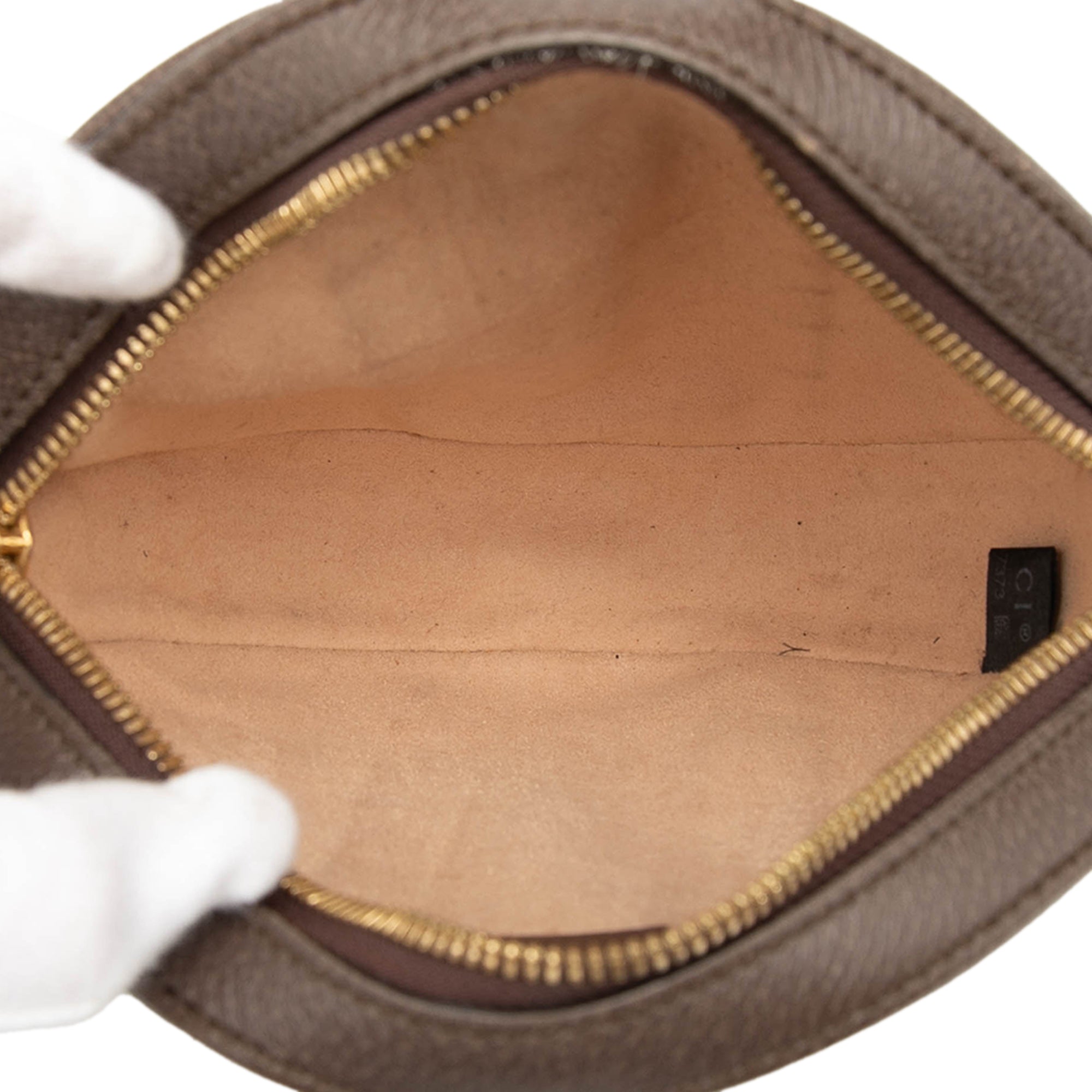 Mini GG Supreme Web Ophidia Round Crossbody - Image 4