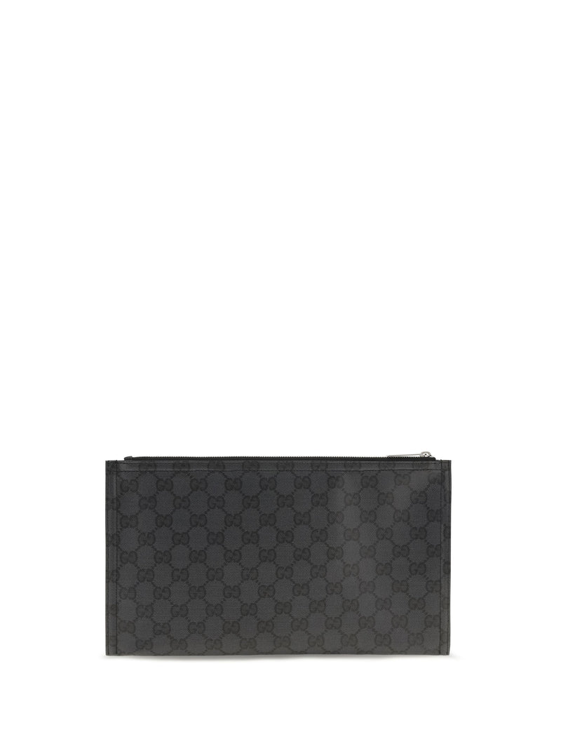 Gucci Essence Card Case — Black Fabric Cases