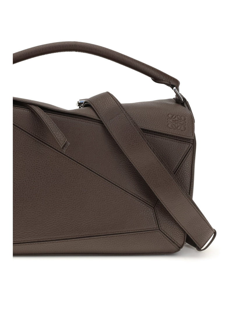 Loewe Shoulder Bag — Brown Calf Leather
