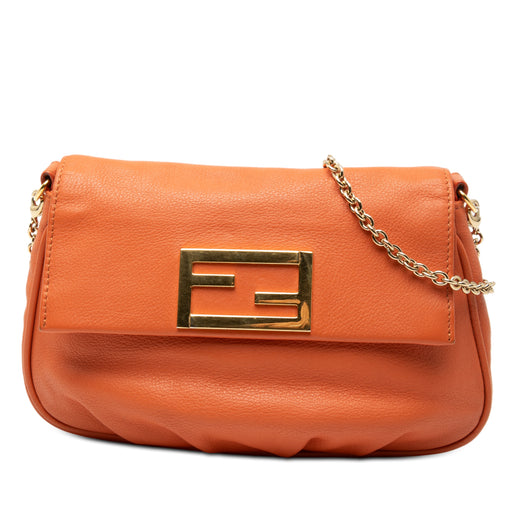 Leather Fendista Pochette Crossbody - Image 1