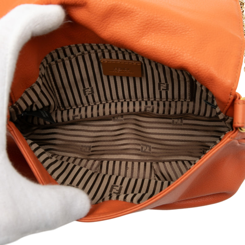 Leather Fendista Pochette Crossbody - Image 4