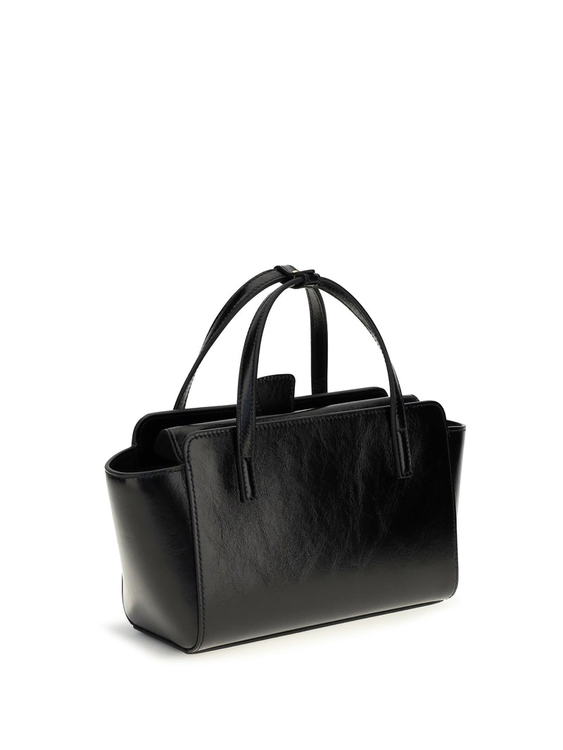 Hidesins Calf Leather Shoulder Bag — Black