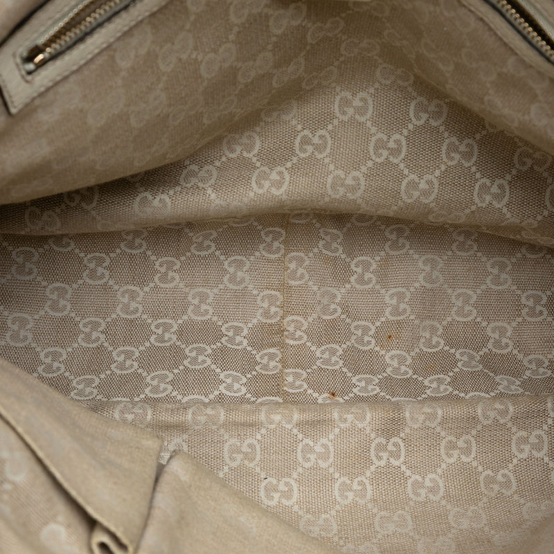 Calfskin Bamboo Diana Satchel - Image 4