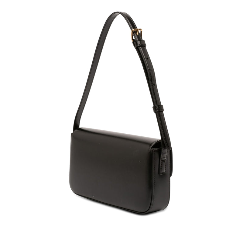 Shiny Calfskin Triomphe Claude Shoulder Bag - Image 2
