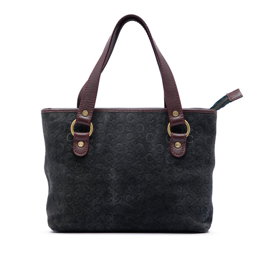 C Macadam Suede Handbag - Image 1