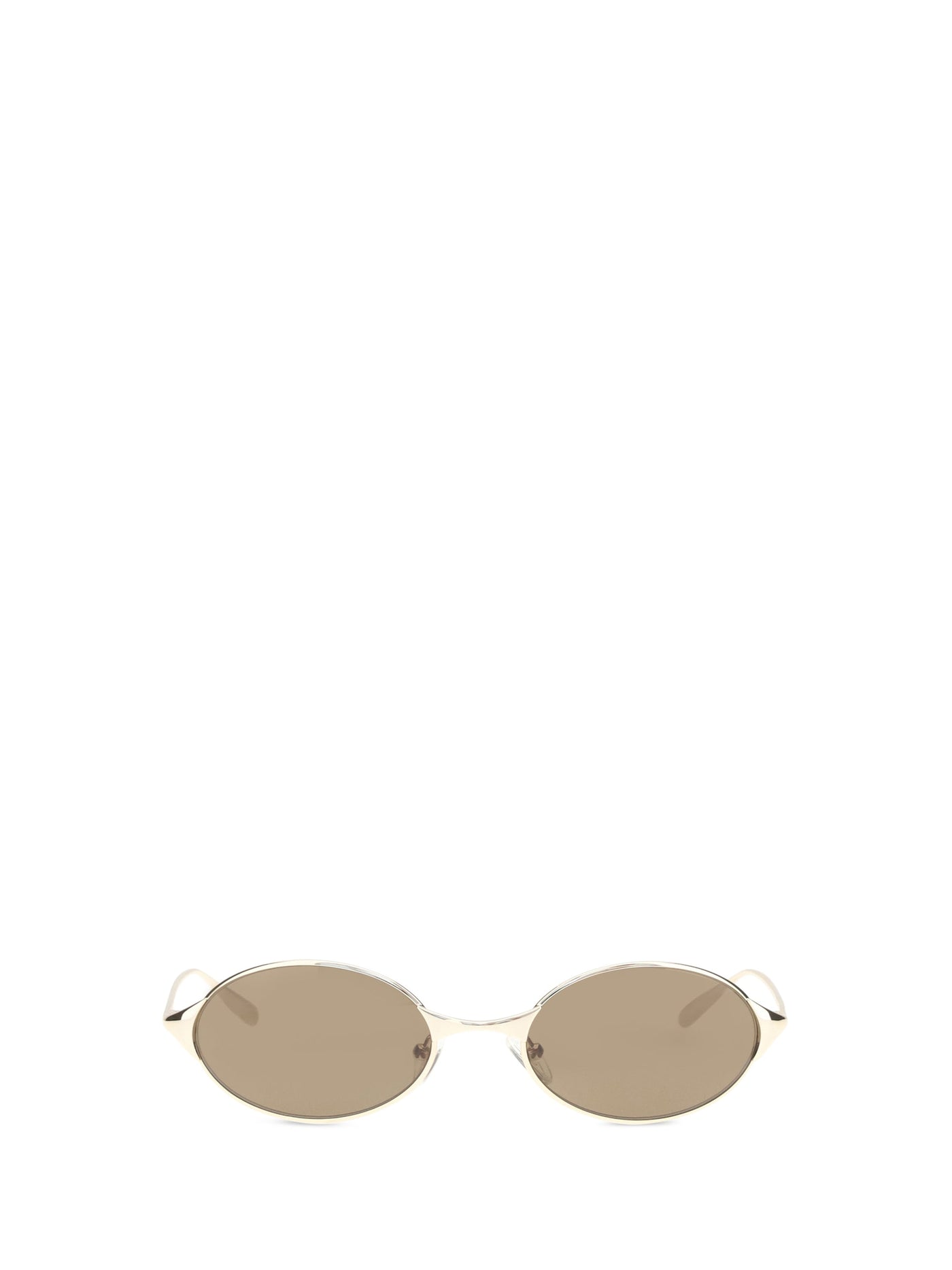 Alexander Mcqueen A000r6i3330 Sunglasses — Gold Metal