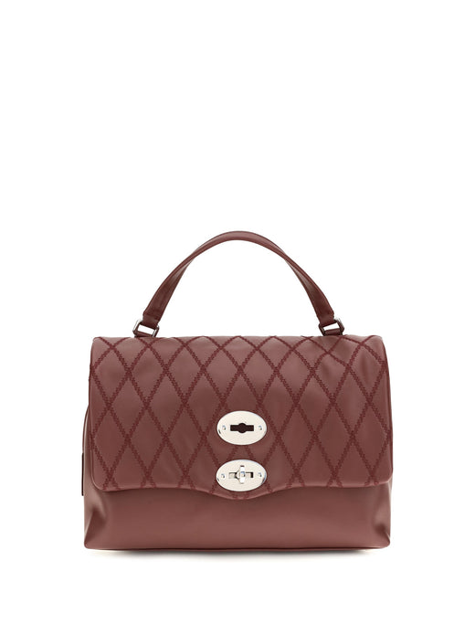 Zanellato Top Handle Bag — Red Calf Leather Bos Taurus