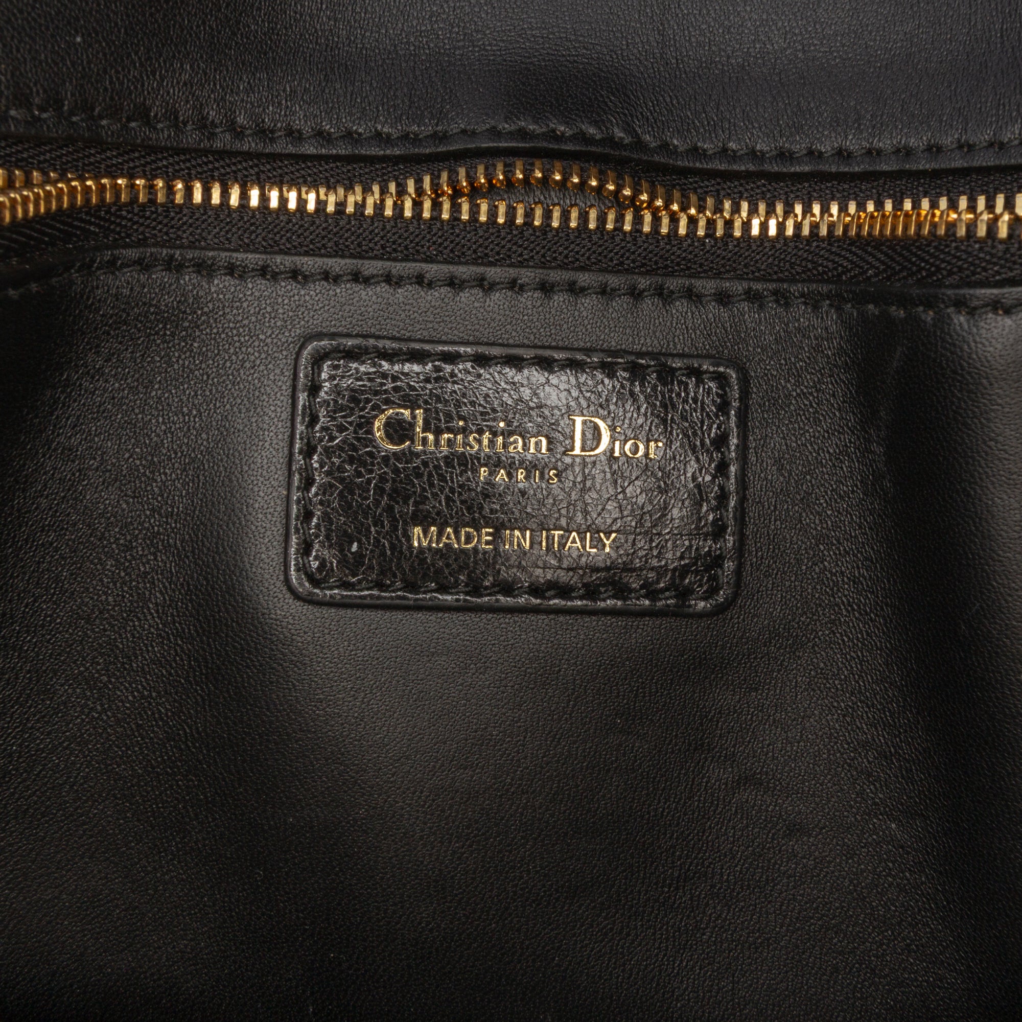 Leather Montaigne 30 Clutch with Chain - Image 5