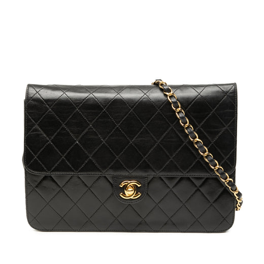Medium CC Quilted Lambskin Single Flap - Image 1