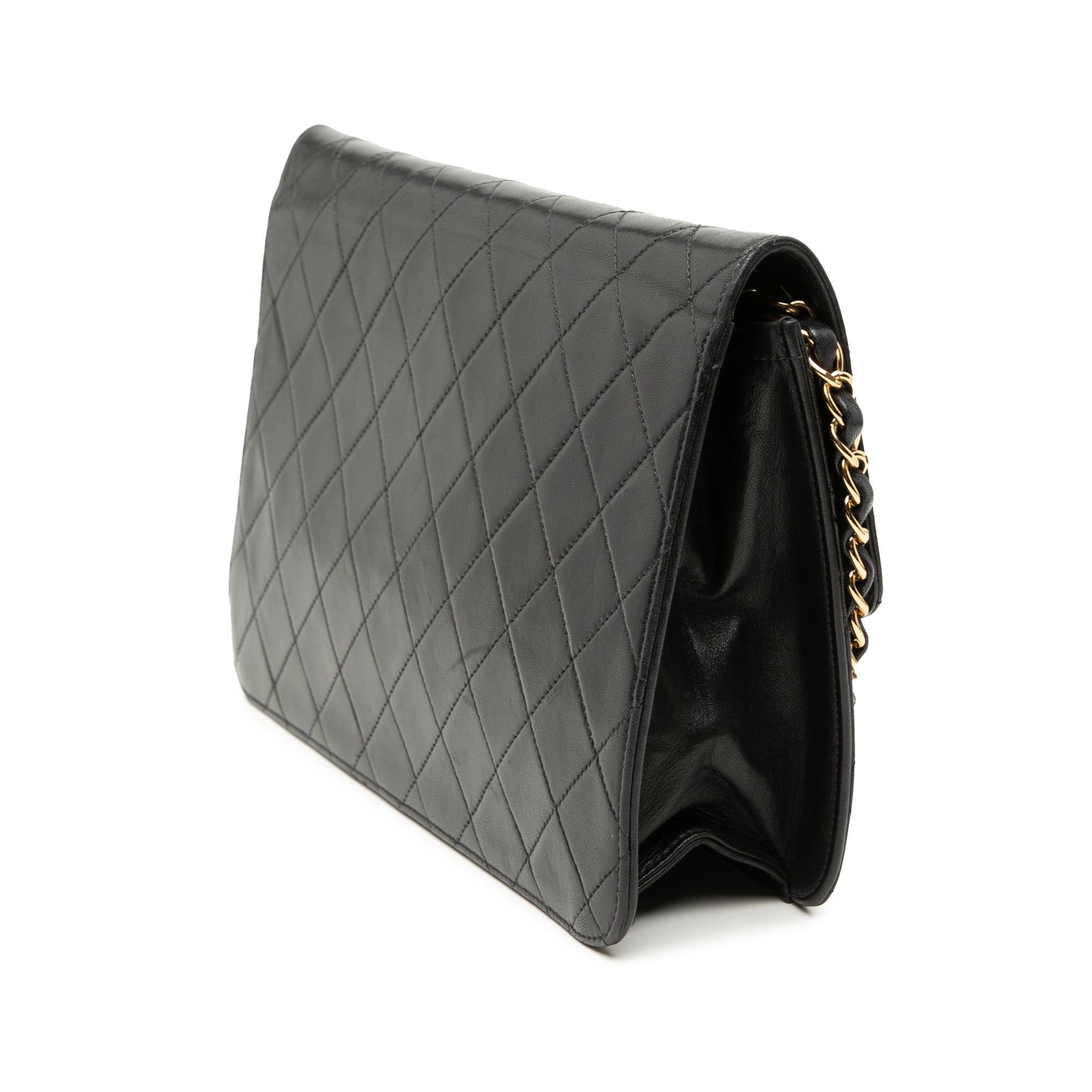 Medium CC Quilted Lambskin Single Flap - Image 2