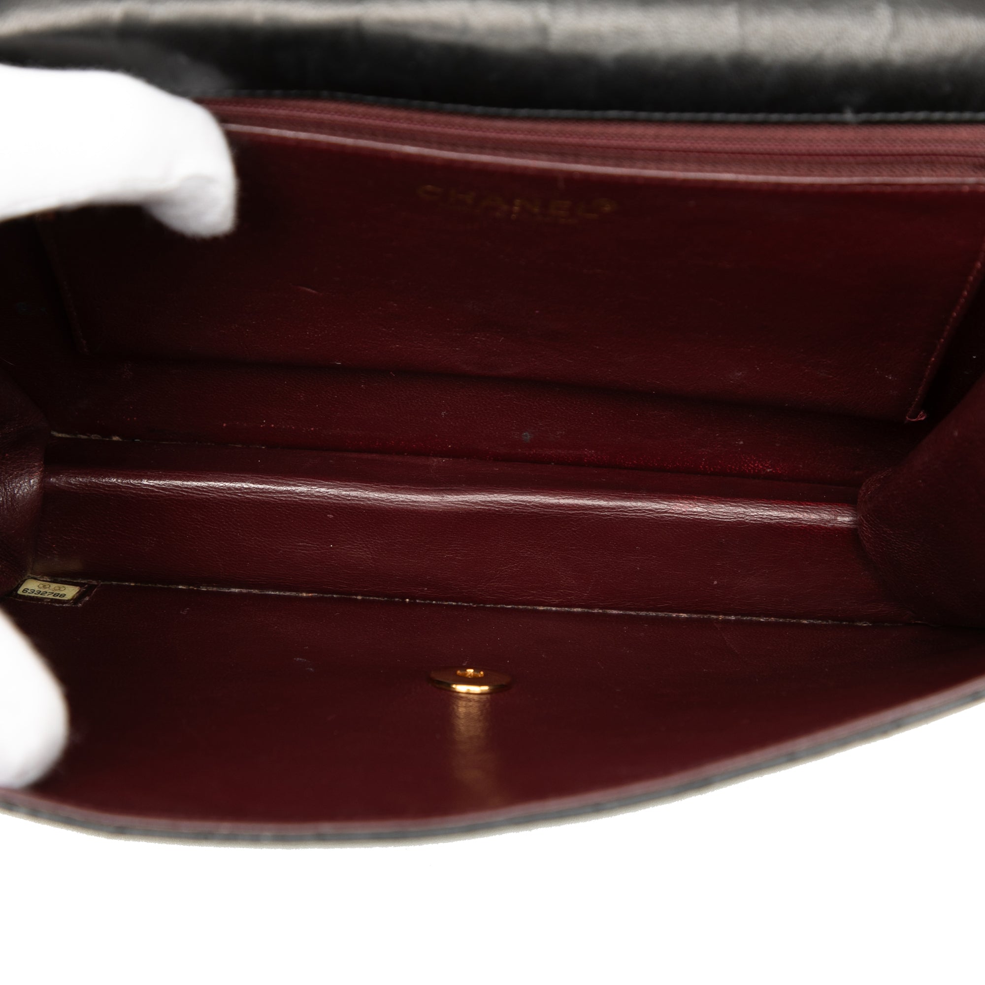 Medium CC Quilted Lambskin Single Flap - Image 4