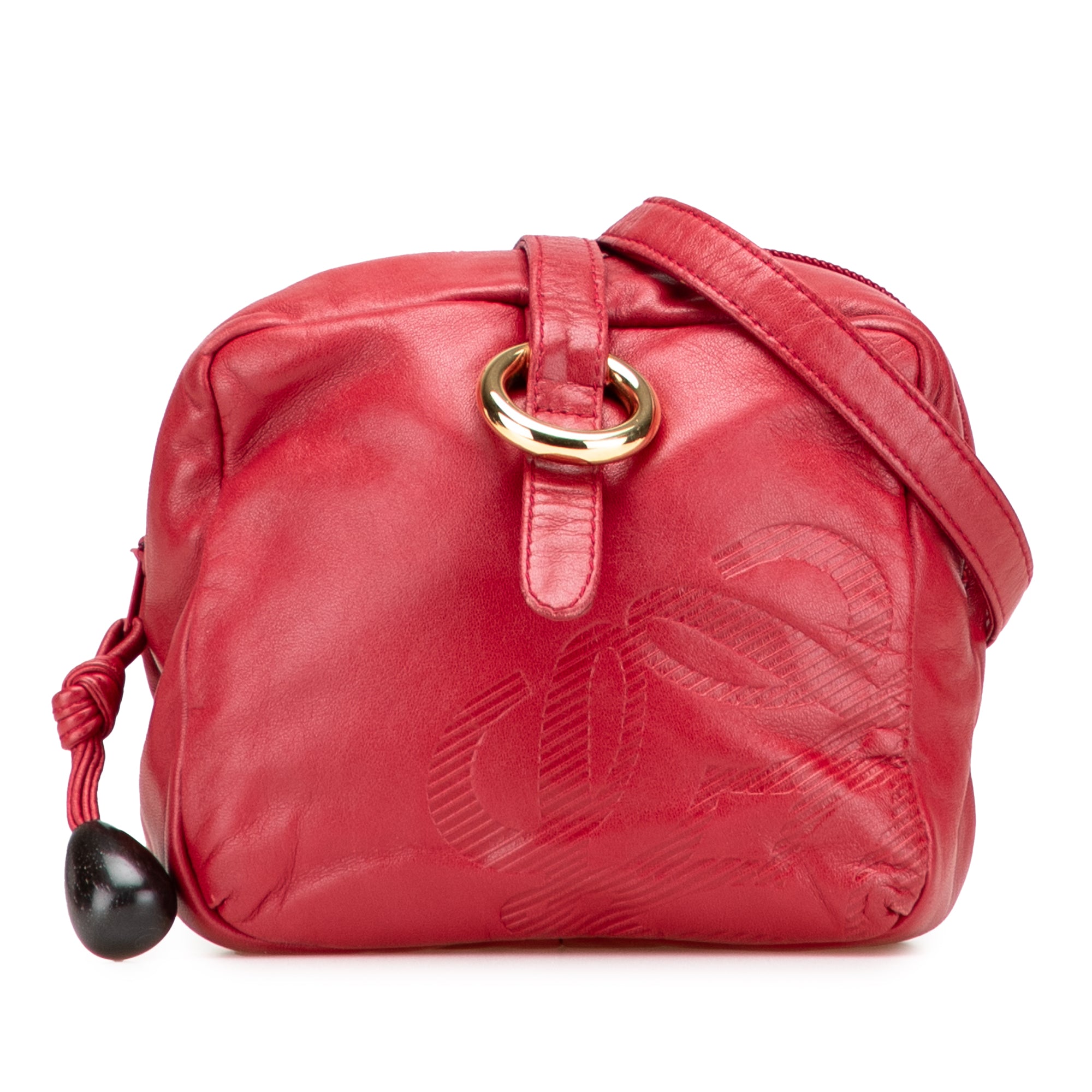 Leather Anagram Crossbody - Image 1