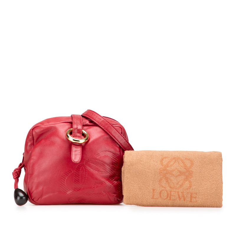 Leather Anagram Crossbody - Image 14