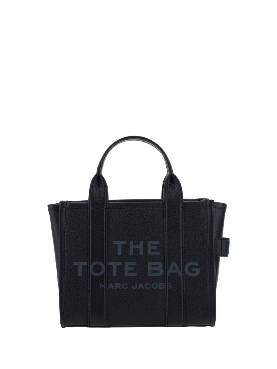 Marc Jacobs Tote Bag — Black Calf Leather Bos Taurus