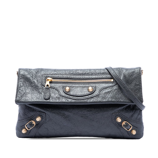 Lambskin Motocross Giant 12 Envelope Clutch With Strap - Image 1