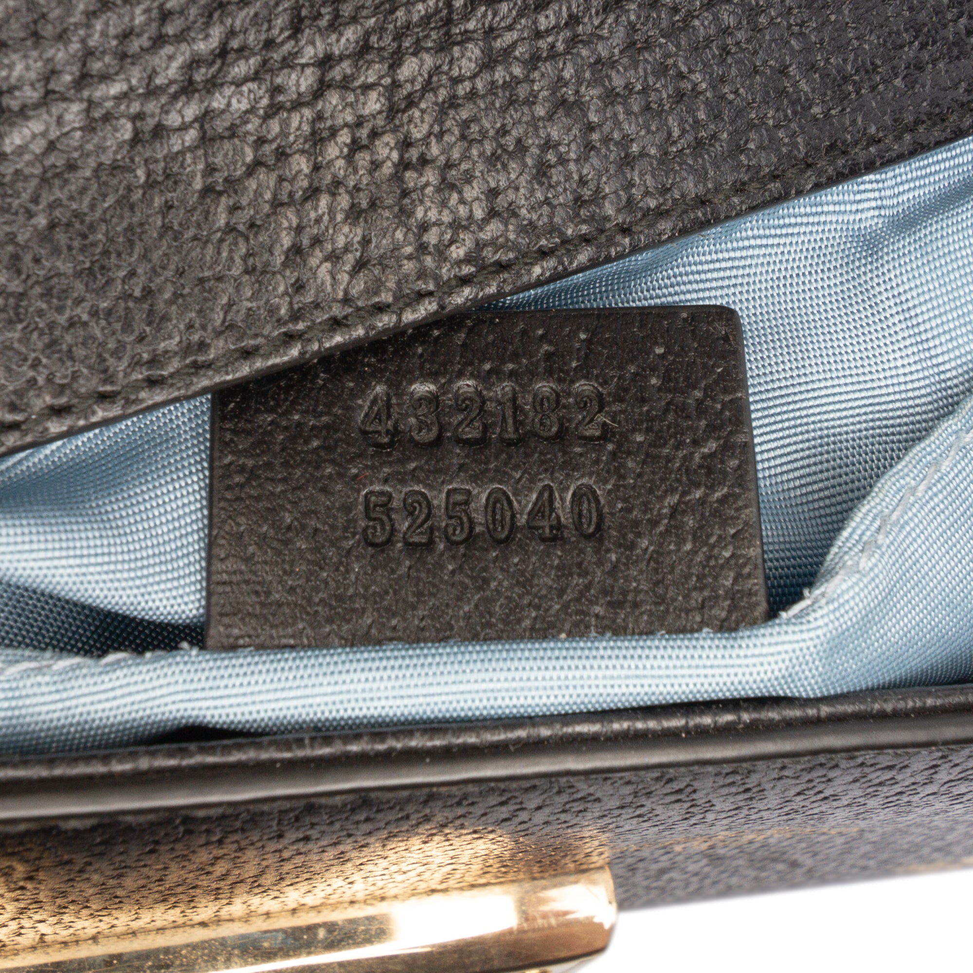 Small Calfskin Bee Star Padlock Crossbody - Image 6