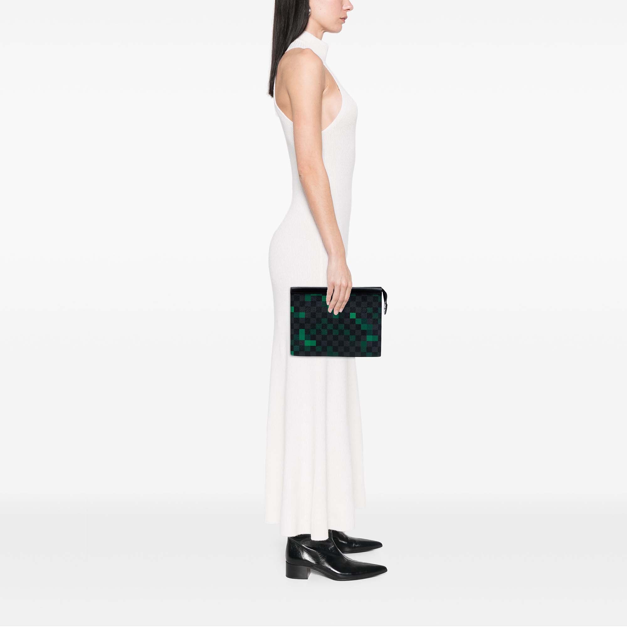 Damier Graphite Pixel Pochette Voyage MM - Image 6