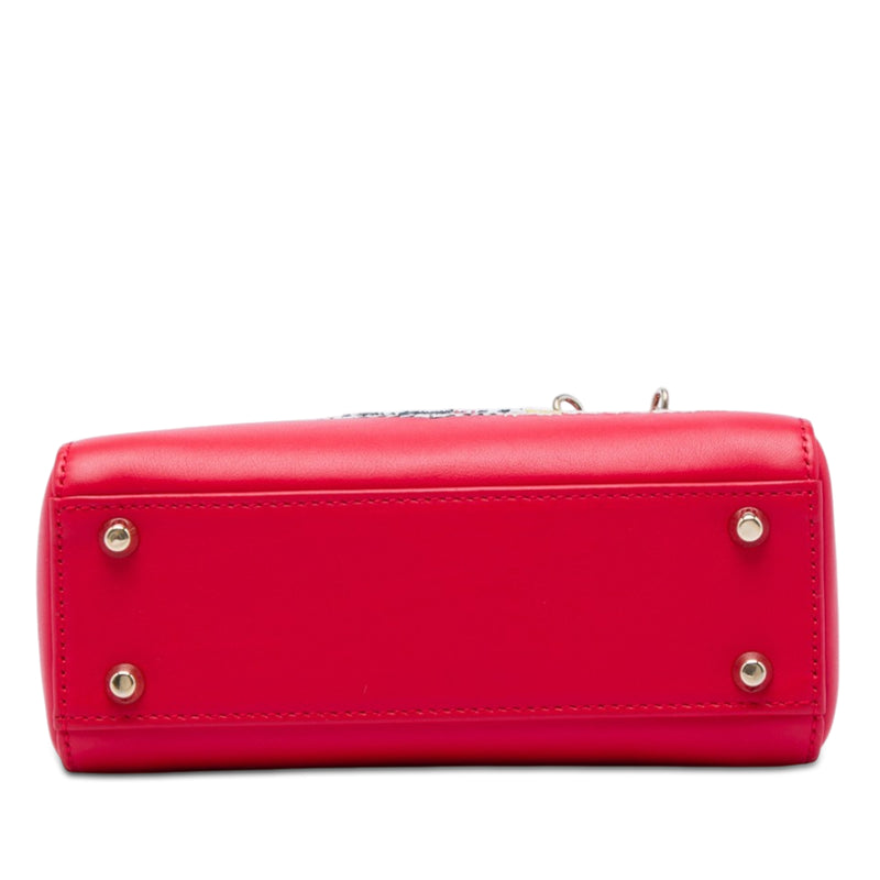 Niki De Saint Phalle Mini Calfskin Lady Dior - Image 3