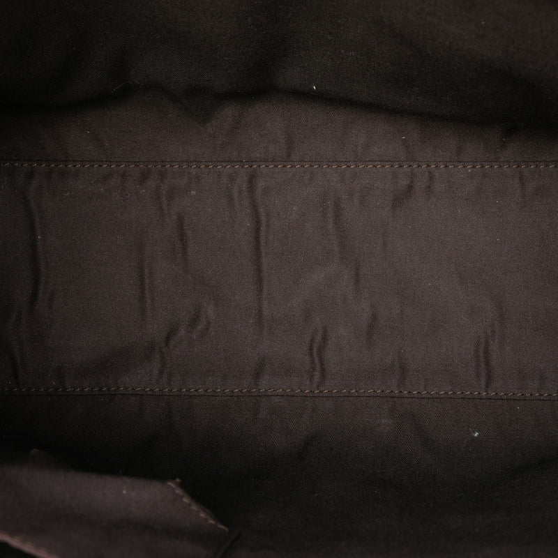 Calfskin and GG Canvas Nailhead Tote - Image 4