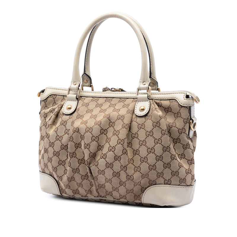 GG Canvas Sukey Satchel - Image 2